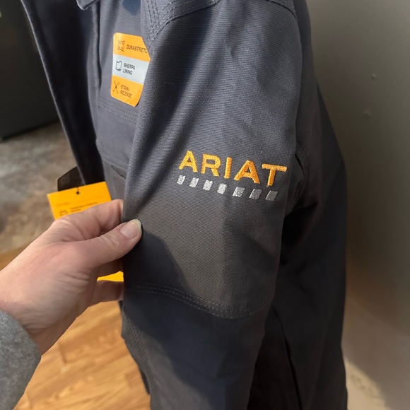 Ariat Rebar Women's Jacket with Orange Accents - Picture 7 of 12